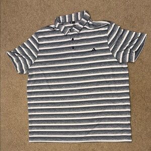Adidas Men's Striped Golf Shirt